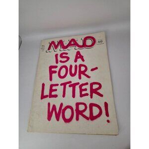 MAD Magazine Dec 1973 #163 "Four-Letter Word" Satire Humor EC Comics